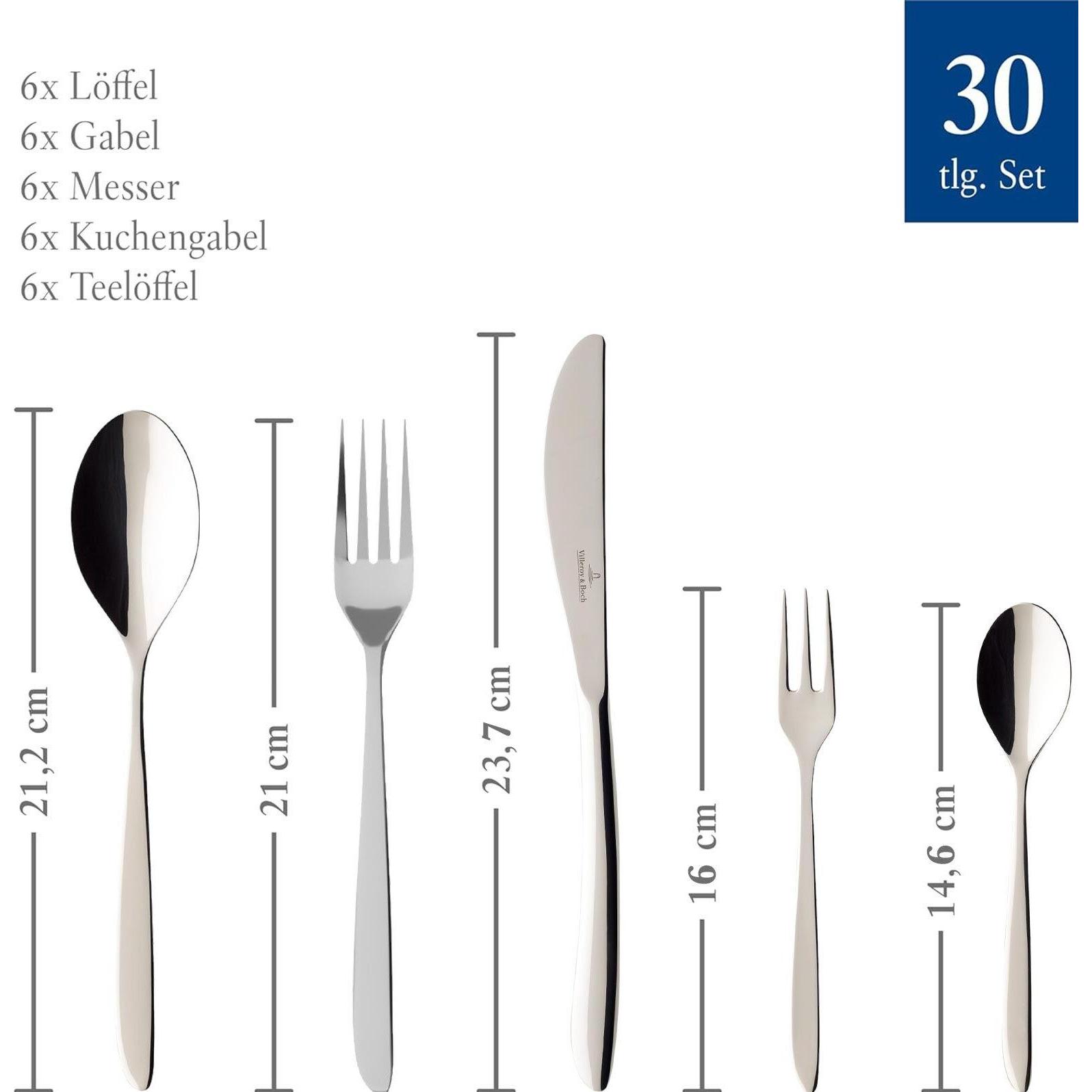 Thumbnail - Villeroy & Boch SoftWave, Besteck, Silber