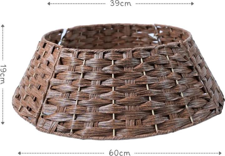 Produktbild Hermex Weihnachtsbaum Korb Rock Kragen Korbabdeckung Tannenbaum Ring