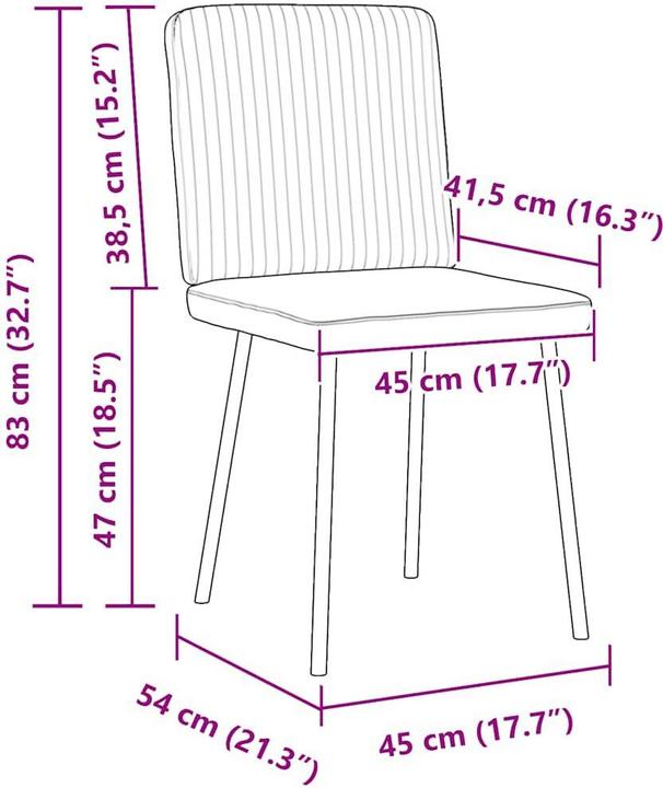 Image du produit vidaXL Esszimmerstuhl