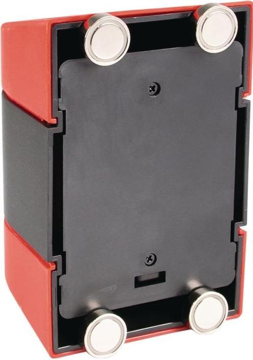 Image du produit Eichner Gurtkassette rot Gurtlänge 4,6 m rot/schwarz beidseitig magnetisch inkl. Fliehkraftbremse