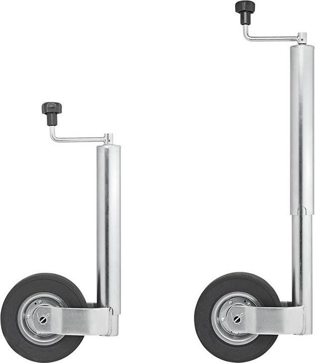 Produktbild ProPlus Stützrad Metall-Felge mit Vollgummi-Reifen