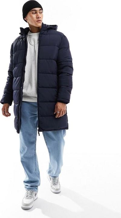 Actual product image Selected Long Padded Jacket (XXL)