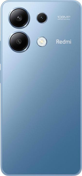 Actual product image Xiaomi Redmi Note 13 (128 GB, Ice Blue, 6.67", Hybrid Dual SIM, 4G)