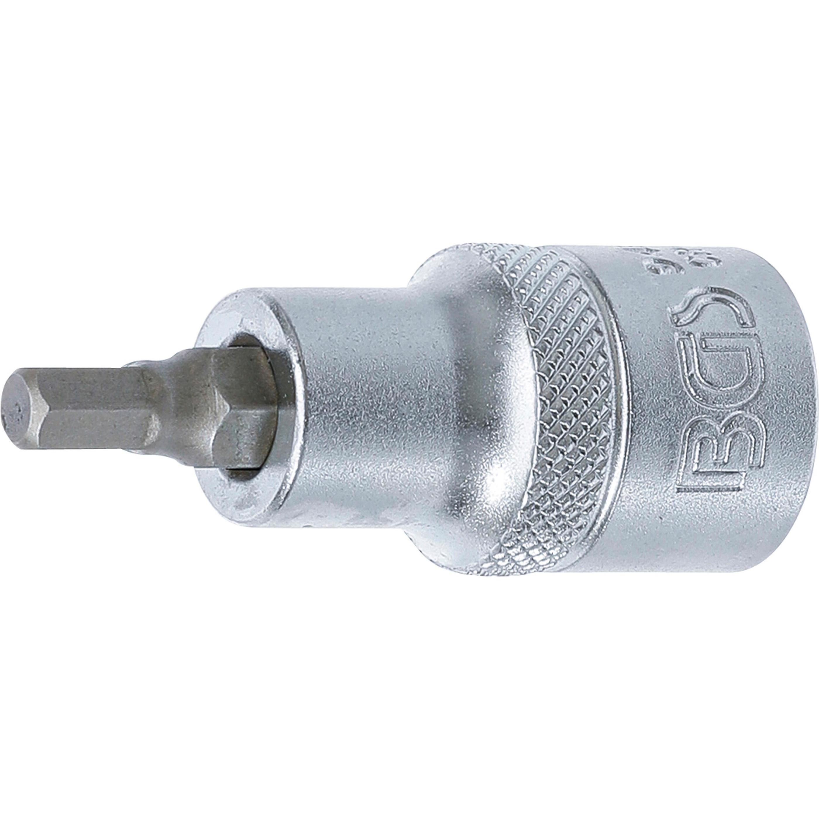 BGS, Bits, Bit-Einsatz Antrieb Innenvierkant 12,5 mm (1/2") Innensechskant 5,5 mm (12,5 mm)