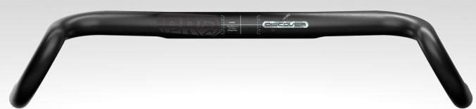 Image du produit PRO Guidon Discover OS 44cm 30° Sweep 31.8mm Alu noir (31.80 mm)