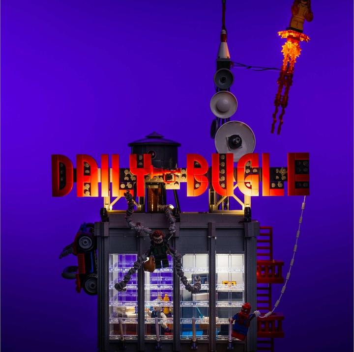 Produktbild Light my bricks LMB 2.0 LED Licht Set für LEGO® 76178 Daily Bugle