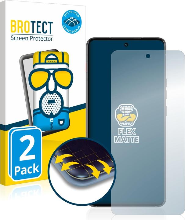 Produktbild BROTECT Full-Cover Displayschutz Matt (2 Stück, Motorola ThinkPhone)