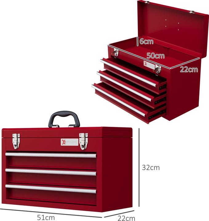 Actual product image Durhand Toolbox