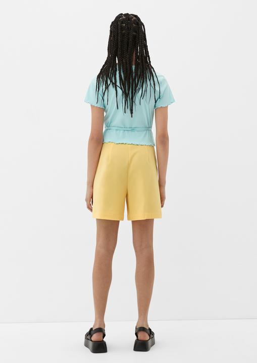 Produktbild s.Oliver Hose Regular: Shorts mit Viskose (34)