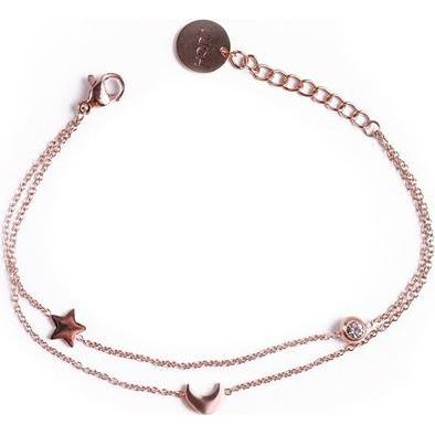 Vuch, Armschmuck, Fashionable steel bracelet Infinity Rosegold (L)