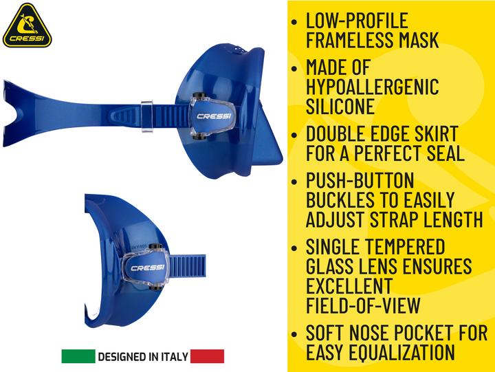 Actual product image Cressi Z2 Mask