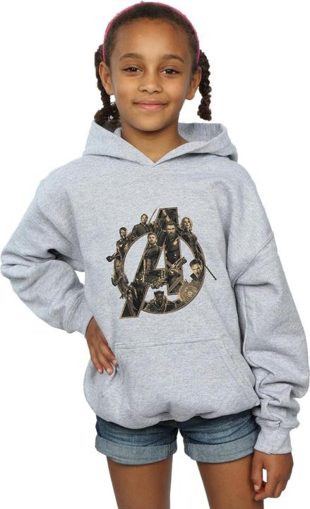 Produktbild Avengers Infinity War Logo Kapuzenpullover Mädchen (116)