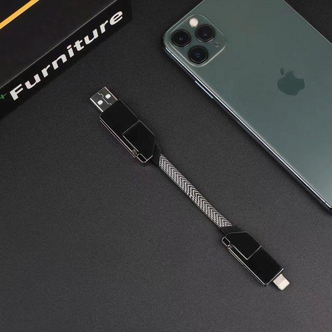 Image du produit MU Classic Câble de chargement 4 en 1 (USB 3.0, 100 W)