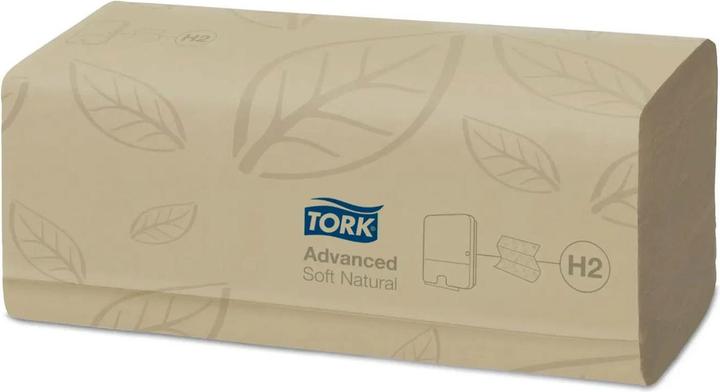 Actual product image Tork Towel Sheet Towel Sheet Xpress H2 21,3x24x8 cm Nature,21 rl/krt (21 x)