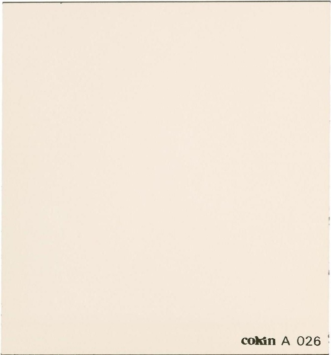 Actual product image Cokin Filter A026 Warm tone 81A (62 mm, Filter adapter)