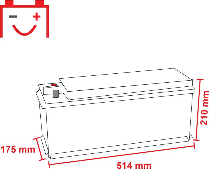 Produktbild Varta I2 ProMotive Black 610 013 076 LKW-Batterie (12 V, 110 Ah, 760 A)