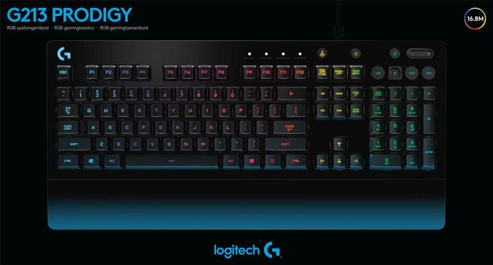 Produktbild Logitech G G213 Prodigy (CH, Kabelgebunden)