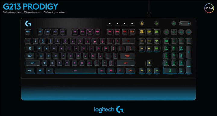 Produktbild Logitech G G213 Prodigy (CH, Kabelgebunden)