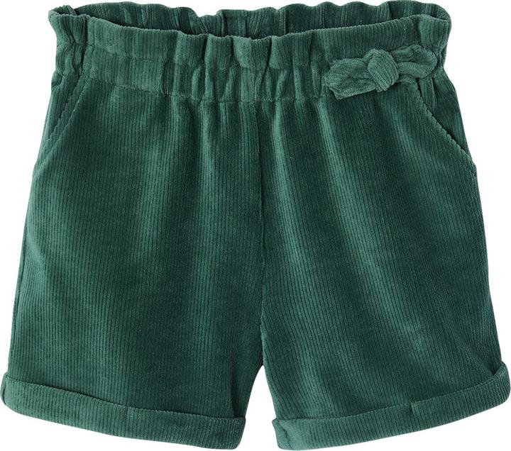Image du produit Vertbaudet Mädchen-Set: Rippshirt & Cord-Shorts (110)