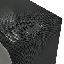 Image du produit Ssupd Meshroom S V2 PC-Gehäuse, Mini-Gehäuse, ATX, Mesh – schwarz, PCIe 5.0 (ATX, Mini-ITX)