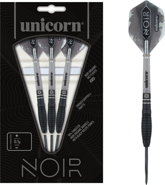 Unicorn Noir Style 1 Freccette in acciaio al tungsteno 1 set (21 g)