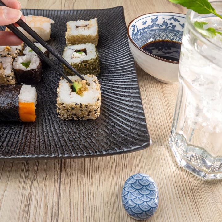 Immagine prodotto Intirilife Sushi Platte Servier Teller (2 x, 23.40 cm)