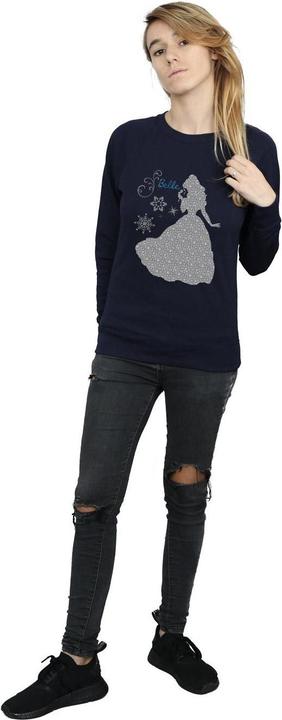 Produktbild Disney Princess Belle Christmas Silhouette Sweatshirt (M)