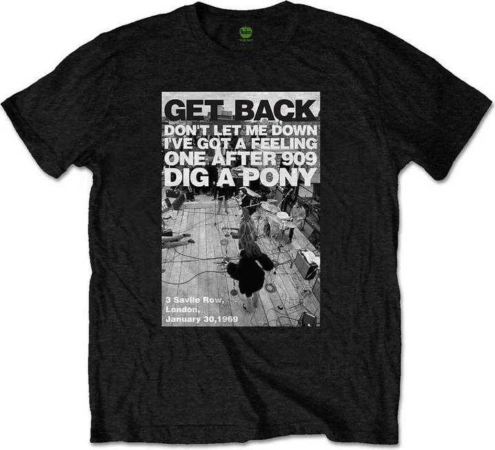 The Beatles Rooftop Shot