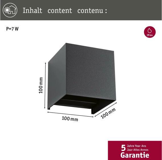 Actual product image Paulmann Cybo (150 lm, IP44)