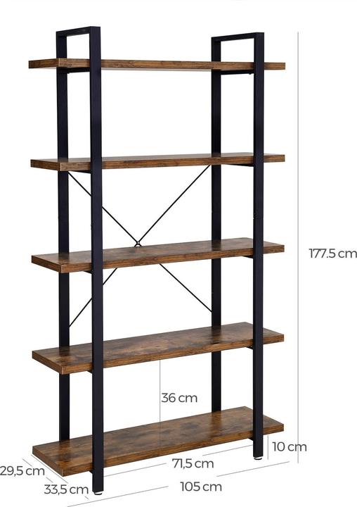 Image du produit Vasagle Havanna (105 x 33,5 x 177,5 cm)