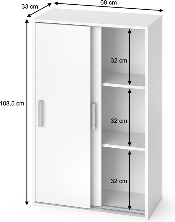 Produktbild Vicco Falk (68 x 33 x 101.5 cm)