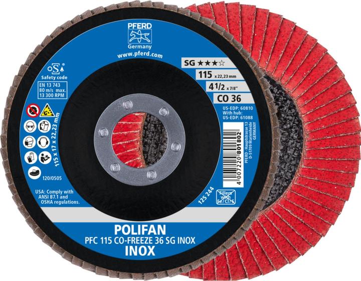 Produktbild Pferd Fächerschleifscheibe (36)