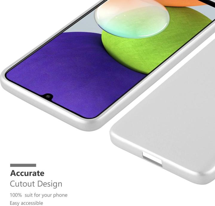 Immagine prodotto Cadorabo Manicotto metallico opaco in TPU (Samsung Galaxy A22, Samsung Galaxy A32, Samsung Galaxy M22)