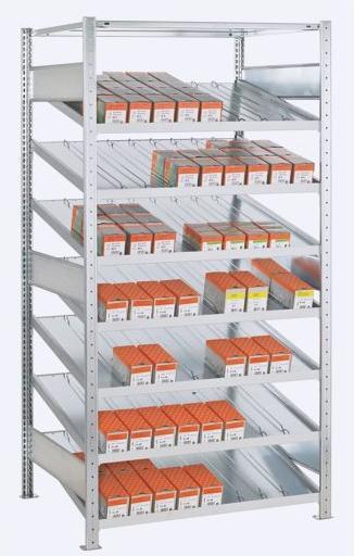 Produktbild Schulte Lagertechnik Kanban Anbau-Regal MULTIplus150
