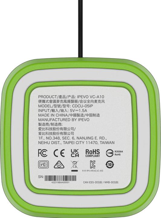 Produktbild Ipevo KFT VC-A10 USB sprachtelefon schwarz