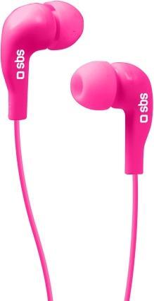 Immagine prodotto SBS Cuffie con cavo, stereo in-ear Studio Mix 10, spina jack 3,5 mm con microfono e pulsante per G (Cablato)