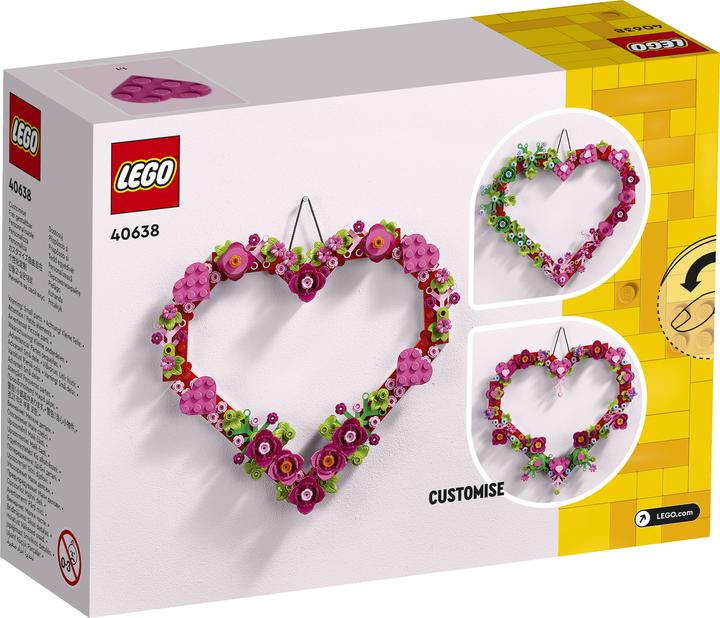 Image du produit LEGO Herz-Deko (40638, LEGO Iconic)