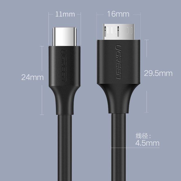 Produktbild Ugreen USB-C — USB Micro B (1 m, USB 3.2 Gen 1)