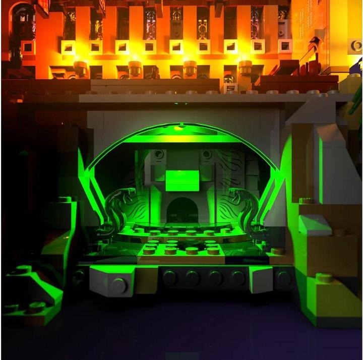 Actual product image Light my bricks LMB 2.0 LED light set for LEGO 71043 Harry Potter Hogwarts Castle