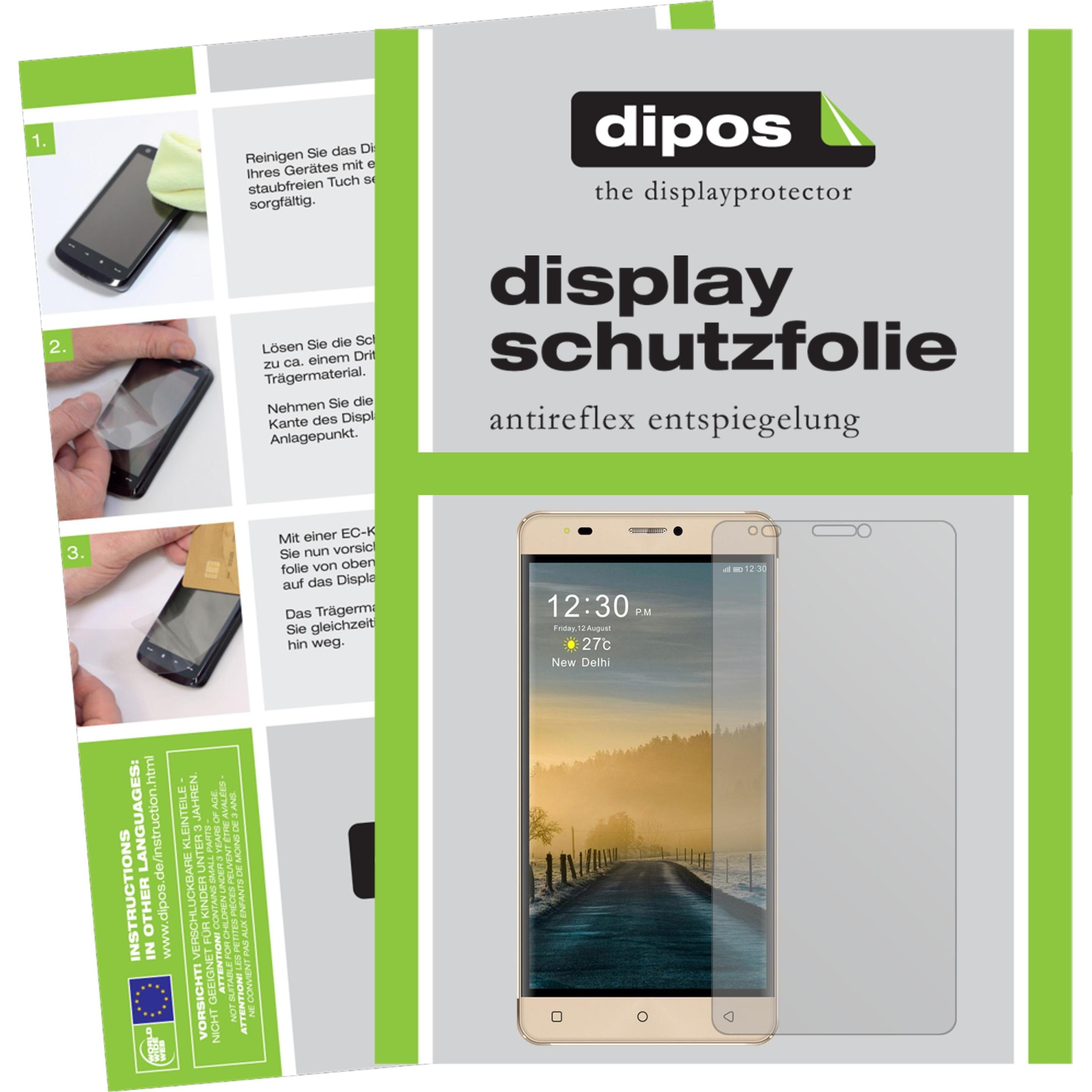 Thumbnail - Dipos Displayschutzfolie Antireflex (2 Stück, Gooweel G9), Smartphone Schutzfolie, Transparent