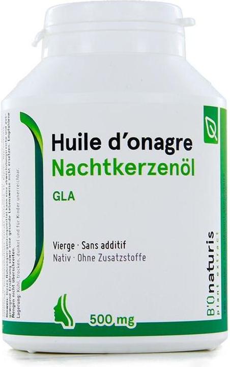 B'Onaturis Nachtkerzenöl Kaps (180 Stück, Kapseln, 500 g)