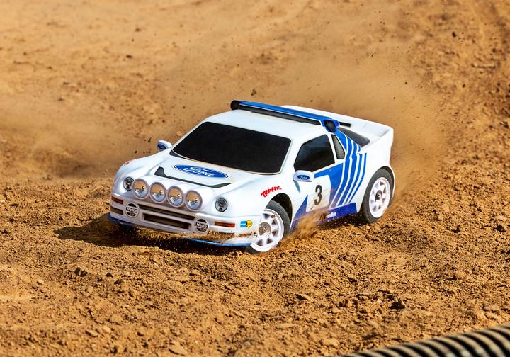 Actual product image Traxxas Ford RS200 MINI-Rally VXL-Power 4x4 RTR Brushless, HD-Teile, mit 2S Lipo/Lader (RTR Ready-to-Run)