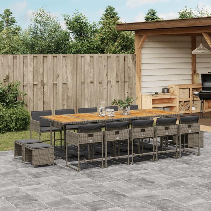 Produktbild vidaXL Garten Essgruppe (275 x 106 x 73 cm)