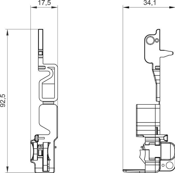 Produktbild Siemens 5SY, 5SP, 5TE8 Blocking Handle