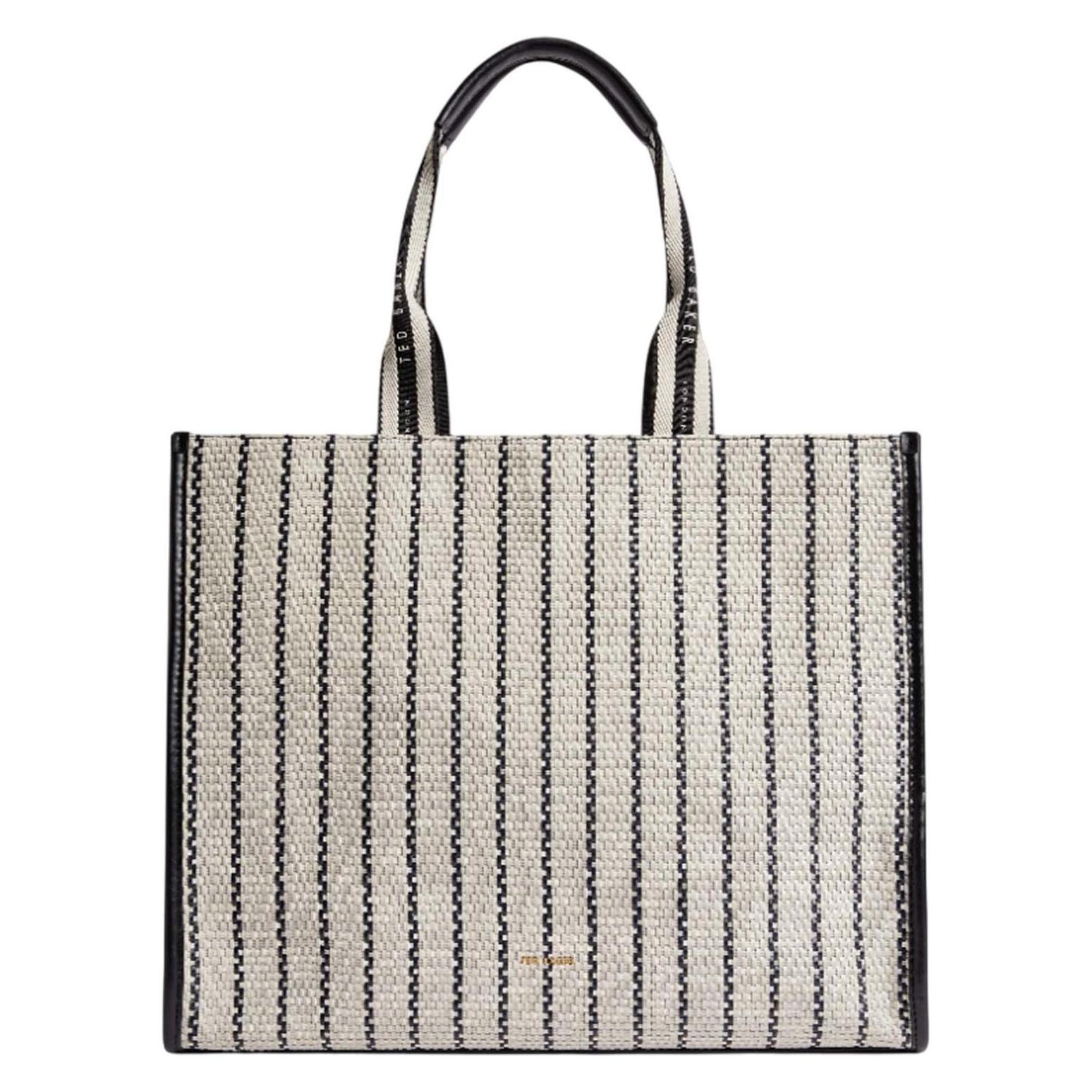 Ted Baker, Damen, Tasche, Riveren Woven Webbing Shopper, Weiss