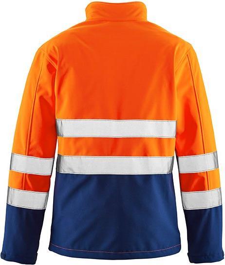 Actual product image Magni 4 Protect High visibility softshell jacket PITTSBURGH 3471 Weatherproof jacket XL (XL)