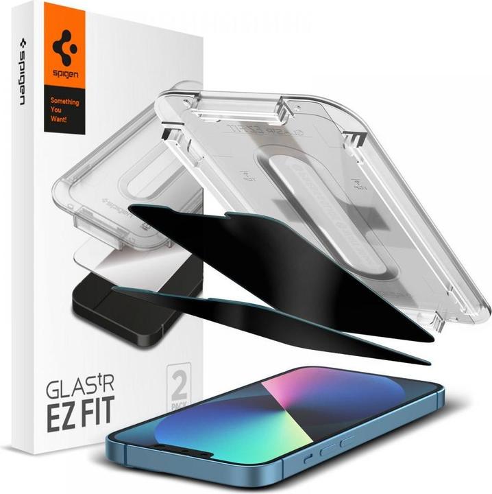 Produktbild Spigen Glas.tR EZ Fit (2 Stk., Apple iPhone 13 Pro Max)