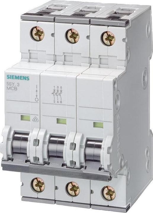 Image du produit Siemens Disjoncteur 3 pôles 20A type B