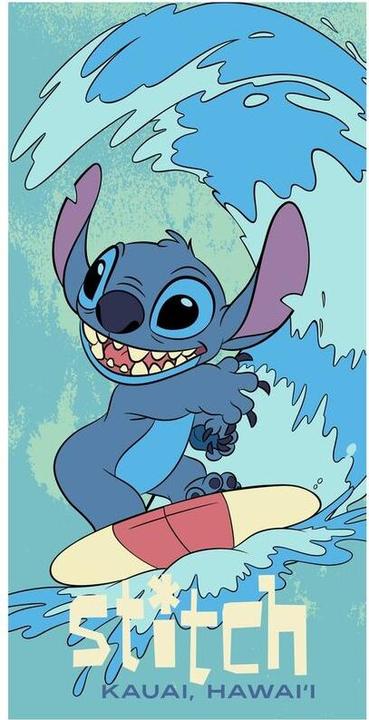 Produktbild Disney Stitch microfibre beach towel (140 x 70 cm)
