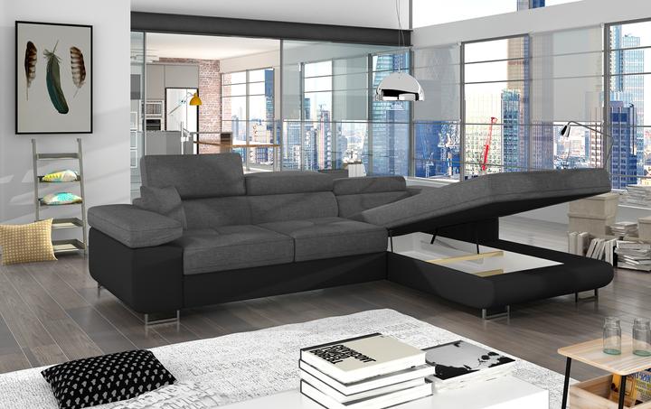 Immagine prodotto ELTAP Armando (Divano letto, Divano ad angolo, 4 posti)